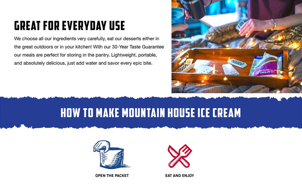 2427bf50-ed35-4789-8b83-29b5d235f475.__CR0,0,970,600_PT0_SX970_V1___ Mountain House Vanilla Ice Cream Sandwich | Freeze Dried Backpacking & Camping Food | 1 Serving 